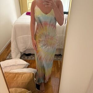 Tie-Dye Maxi Dress